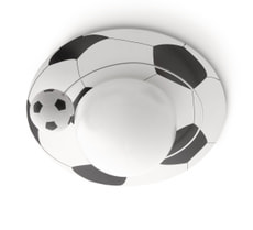 Kinderwandleuchte FUSSBALL