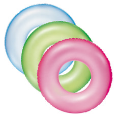 Frosted Neon Swim Ring
