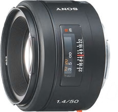 50mm f/1.4 Objektiv