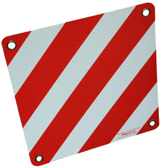 Warntafel Aluminium IT/FR