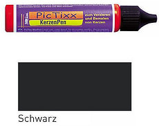 Kerzen Pen schwarz