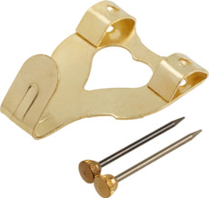 Wandhaken mit Nadeln