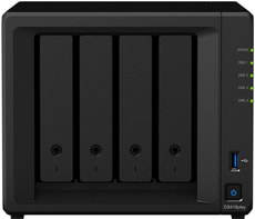 DiskStation DS418play NAS alloggiamento vuoto