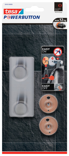 Powerbutton Doppelhaken Classic