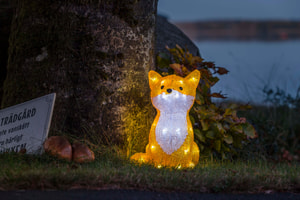 LED Acryl Fuchs 27cm
