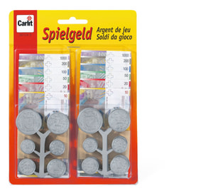 Spielgeld Blister