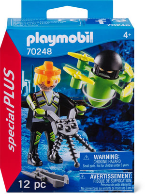 PLAYMOBIL 70248 Agente con drone