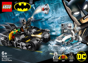 LEGO HEROES 76118 Batcycle-Duell mit M