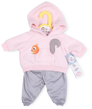 Dolly Moda Sport Outfit pink 38-46cm