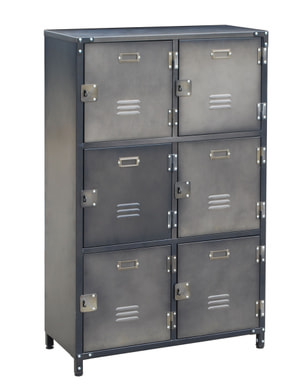 Metallschrank 6Türig RMS9908B