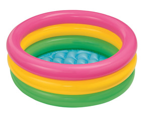 Baby Pool Sunset Glow