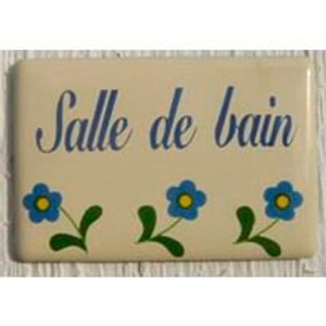 Emailschild Salle de bains