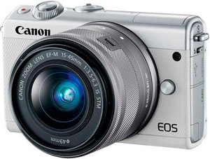 EOS M100 15-45mm KIT weiss, 24.2 M