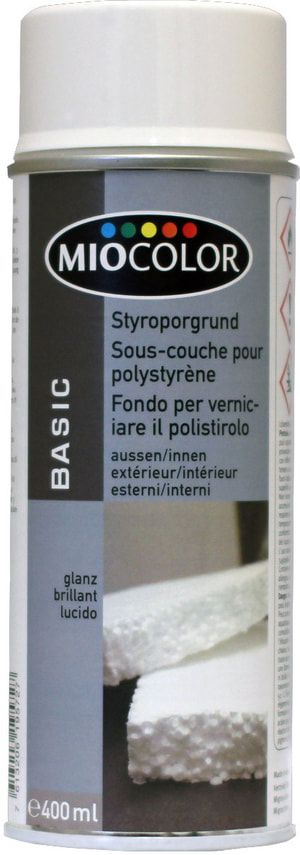 Styroporgrundierung