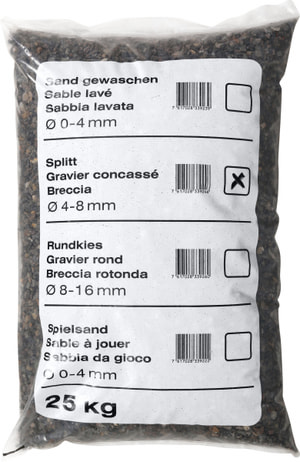 Breccia, 25 kg - di 40 pezzi