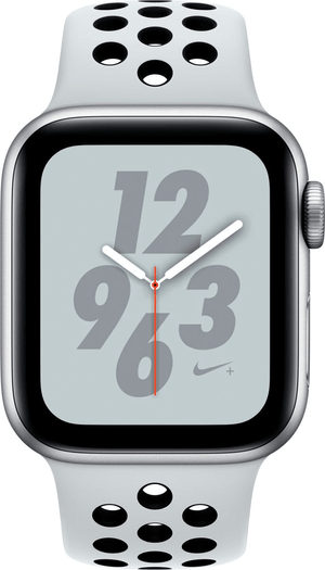 Watch Nike+ 40mm GPS+Cellular silver Aluminum Pure Platinum Nike Sport Band
