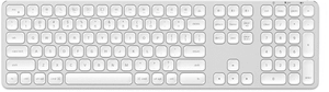 Aluminium BT Tastatur
