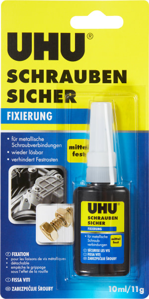 Schraubensicher Fixierung