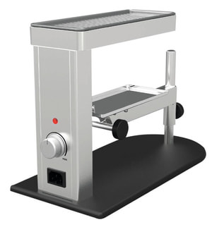 Block-Raclette Premium, chrom