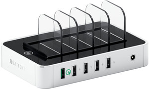 Ladedock mit 5 USB Ports