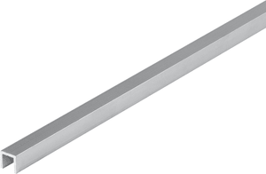 Quadrat-U 1 x 7.5 mm blank 1 m