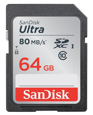 Ultra 80MB/s SDXC 64GB
