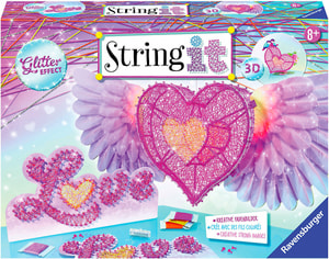 String it 3D heart