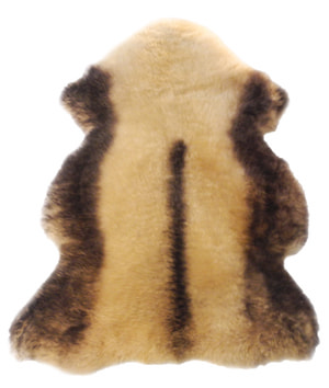 Lammfell 3Lines beige
