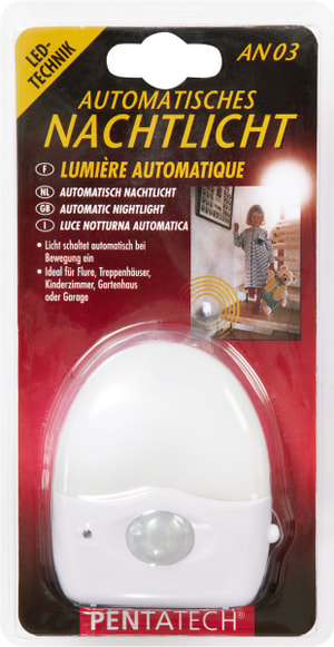 Automatisches Nachtlicht AN 03