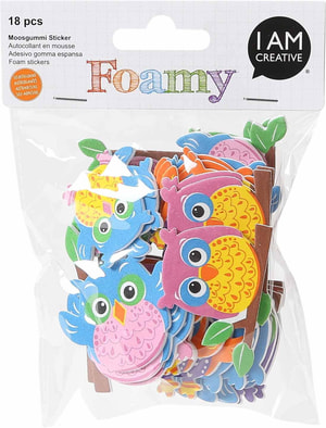 FOAMY, civetta, 18 pezzi