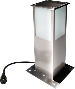 EASY CONNECT Lichtturm Inox 30 cm