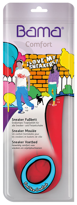 Sneaker Fussbett