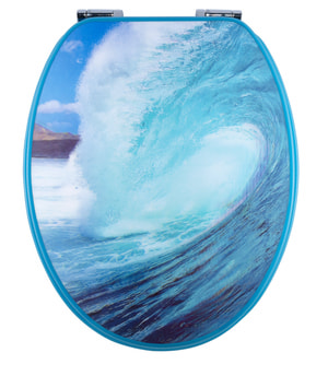WC-Sitz Paris 3D Slow Down Wave