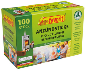 Anzündwolle 100 Stück