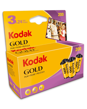 Gold 200 135-24 Dreierpack Film