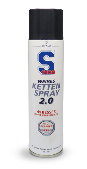 Weisses Ketten-Spray