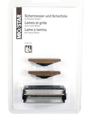Schermesser und Scherfolie
