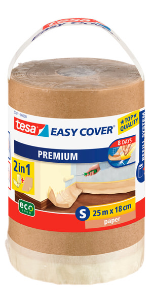 Easy Cover® PREMIUM Paper ecoLogo® - S, rouleau de recharge 25m:180mm