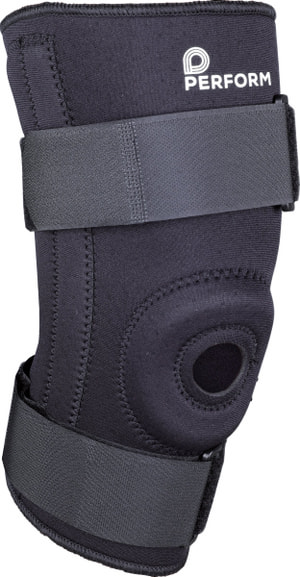 Kniebandage mit Silikon