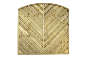 Bogen-Dichtzaun diagonal