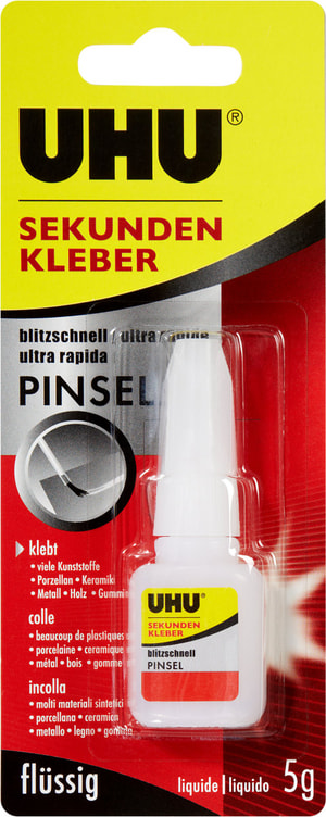 Sekundenkleber blitzschnell Pinsel