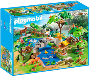PLAYMOBIL 4095 80 Tiere am See