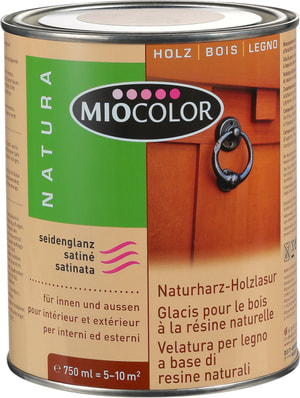 Aqua Holzlasur Weiss 750 ml