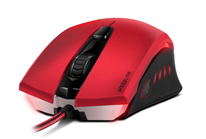 LEDOS Gaming Maus rot