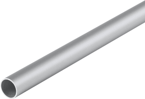 Rundrohr 1 x 61 mm silberfarben 1 m