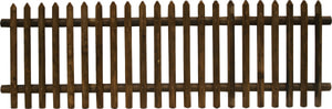 Palisadenzaun