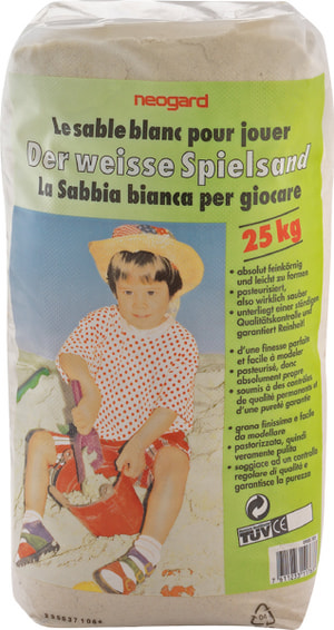 Spielsand, 100% Quarzsand