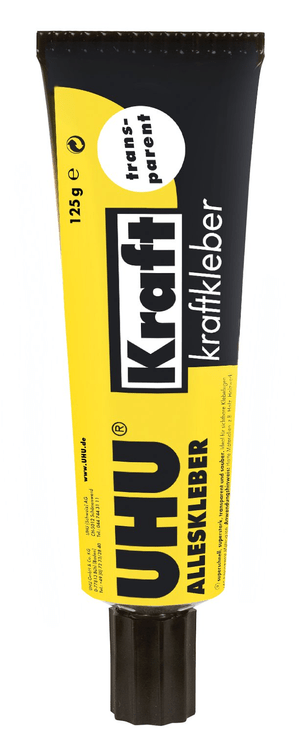 Alleskleber Kraft transparent