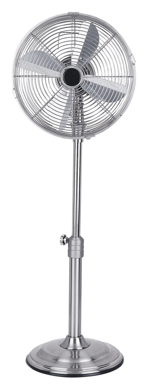 Standventilator Chrom 40