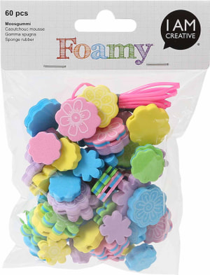 FOAMY, Blumenperlen, 60 Stk